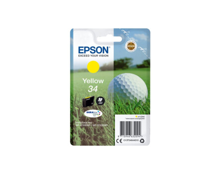 Cartridge Epson 34, C13T34644010 - originálny (Žltá)