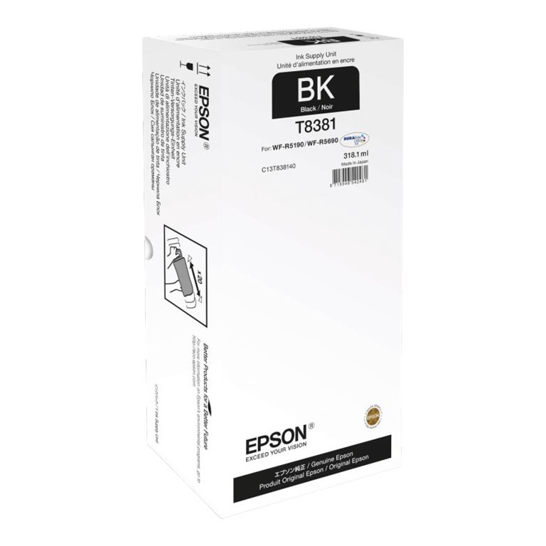 E-shop Cartridge Epson T8381, C13T838140 (XL) - originálny (Čierna)