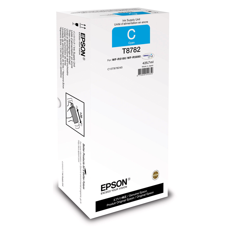 E-shop Cartridge Epson T8782, C13T878240 (XXL) - originálny (Azúrová)