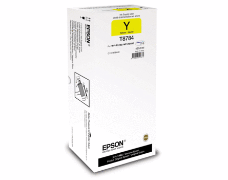 Cartridge Epson T8784, C13T878440 (XXL) - originálny (Žltá)