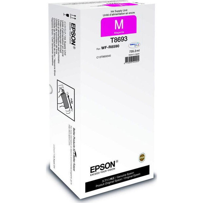 Cartridge Epson T8693, C13T869340 (XXL) - originálny (Purpurová)