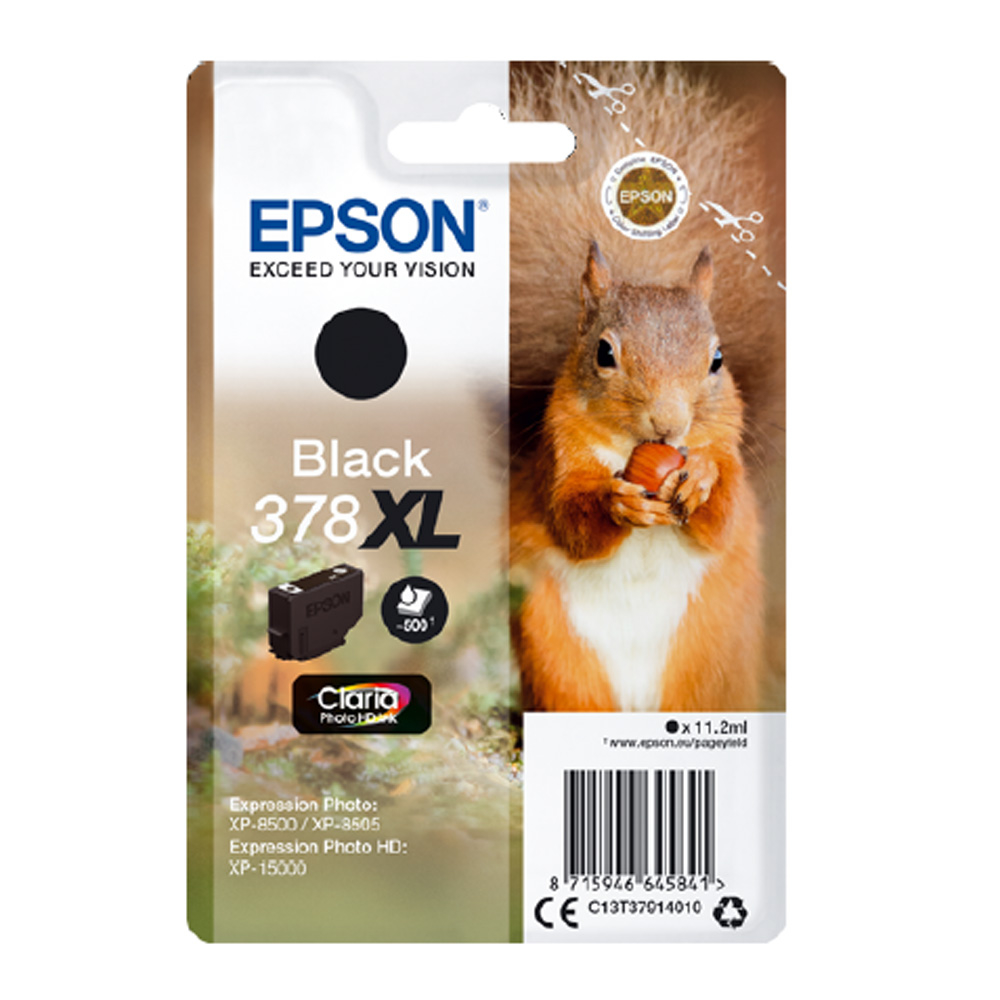 E-shop Cartridge Epson 378XL, C13T37914010 - originálny (Čierna)