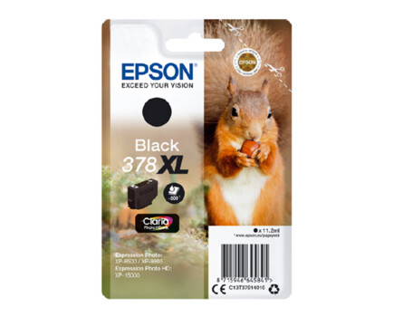 Cartridge Epson 378XL, C13T37914010 - originálny (Čierna)