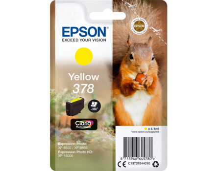 Cartridge Epson 378, C13T37844020 - originálny (Žltá)