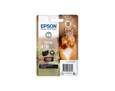 Cartridge Epson 478XL, C13T04F64010 - originálny (Šedivá)