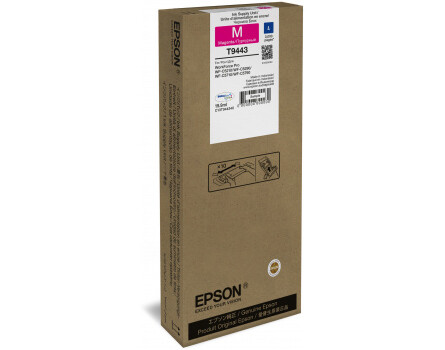 Cartridge Epson T9443 L, C13T944340 - originálny (Purpurová)