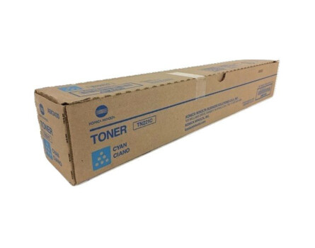 Toner Konica Minolta TN221C, TN-221C, A8K3450 - originálny (Azúrový)