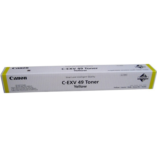 Toner Canon C-EXV49, 8527B002 - originálny (Žltý)