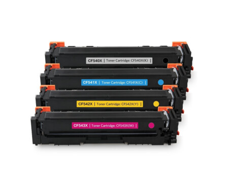 Toner HP 203X, HP CF541X - kompatibilní (Azúrový)