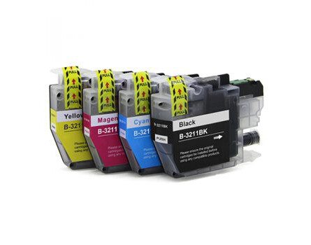 Cartridge Brother LC-3211, LC-3213 - kompatibilní (Multipack)