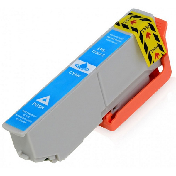 Tonery Náplně Cartridge Epson 33XL, C13T33624012, T3362 - kompatibilní (Azúrová)