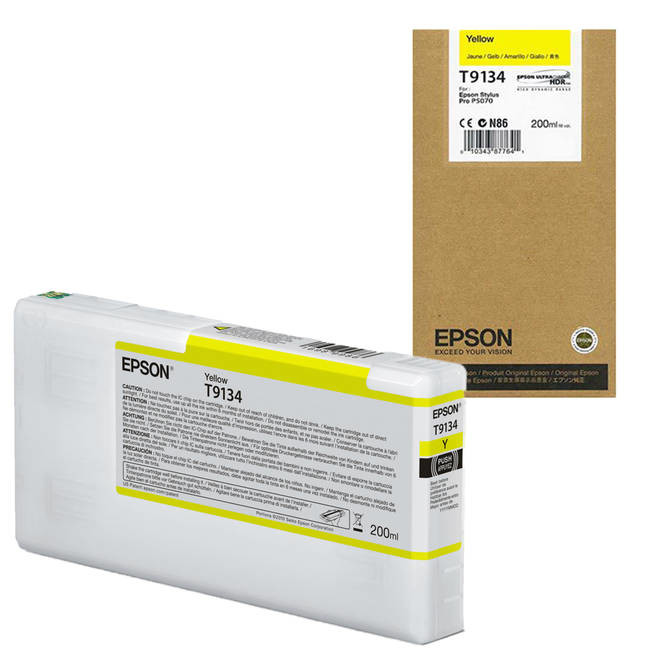 E-shop Cartridge Epson T9134, C13T913400 - originálny (Žltá)