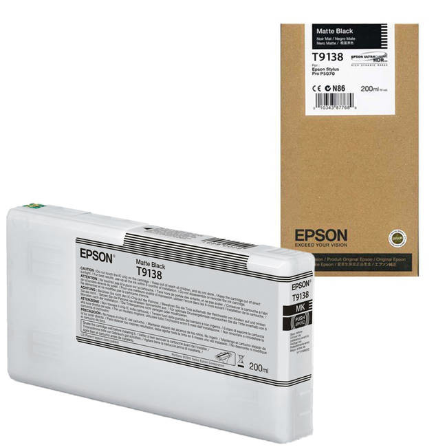 E-shop Cartridge Epson T9138, C13T913800 - originálny (Matná čierna)