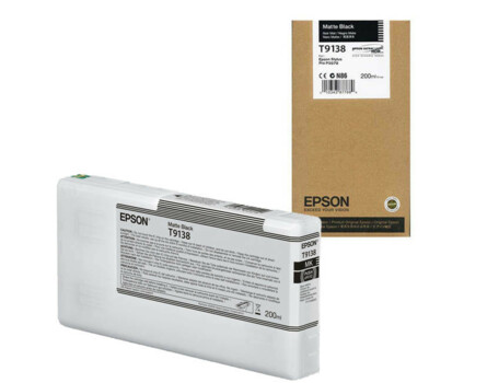 Cartridge Epson T9138, C13T913800 - originálny (Matná čierna)