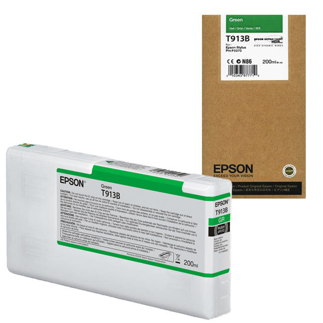 E-shop Cartridge Epson T913B, C13T913B00 - originálny (Zelená)