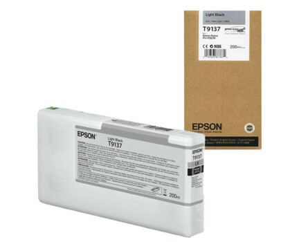 Cartridge Epson T9137, C13T913700 - originálny (Svetlo čierna)