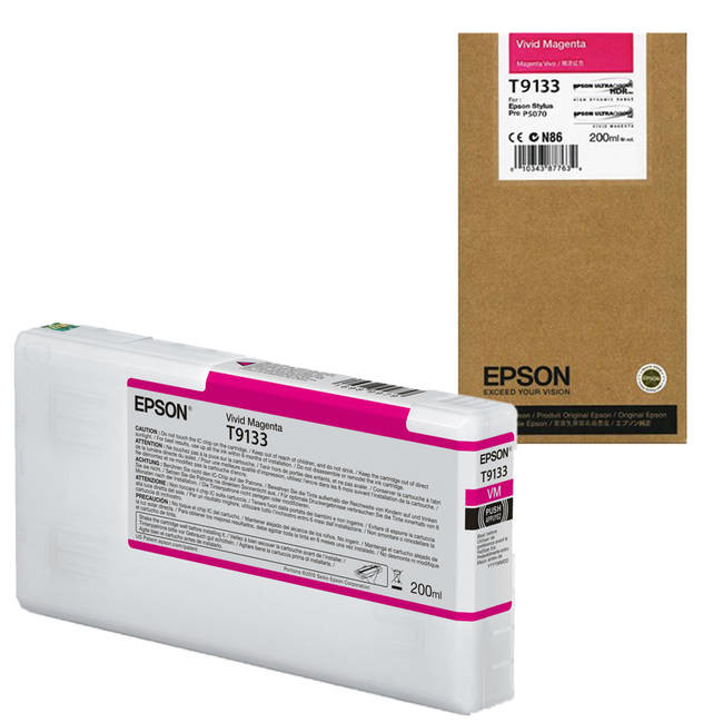 E-shop Cartridge Epson T9133, C13T913300 - originálny (Jasná purpurová)