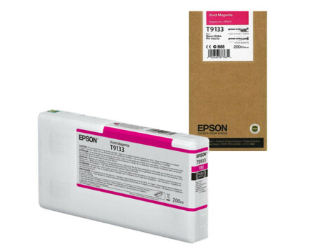 Cartridge Epson T9133, C13T913300 - originálny (Jasná purpurová)