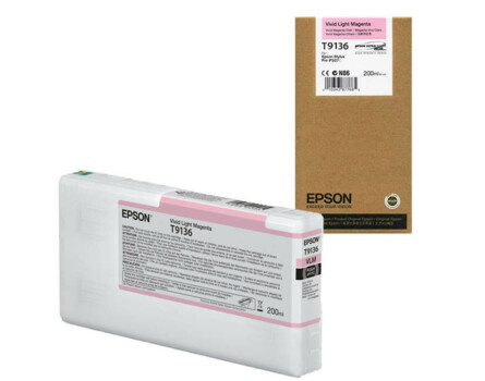 Cartridge Epson T9136, C13T913600 - originálny (Světle jasná purpurová)