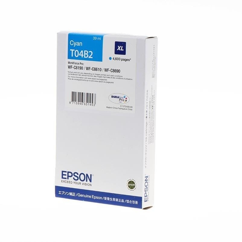 E-shop Cartridge Epson T04B2, C13T04B240 (XL) - originálny (Azúrová)