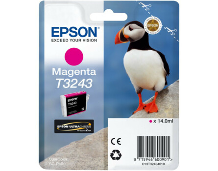 Cartridge Epson T3243, C13T32434010 - originálny (Purpurová)