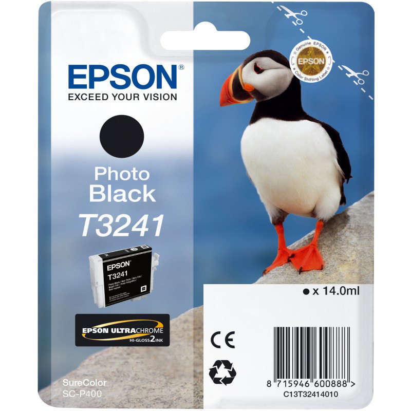E-shop Cartridge Epson T3241, C13T32414010 - originálny (Foto černá)