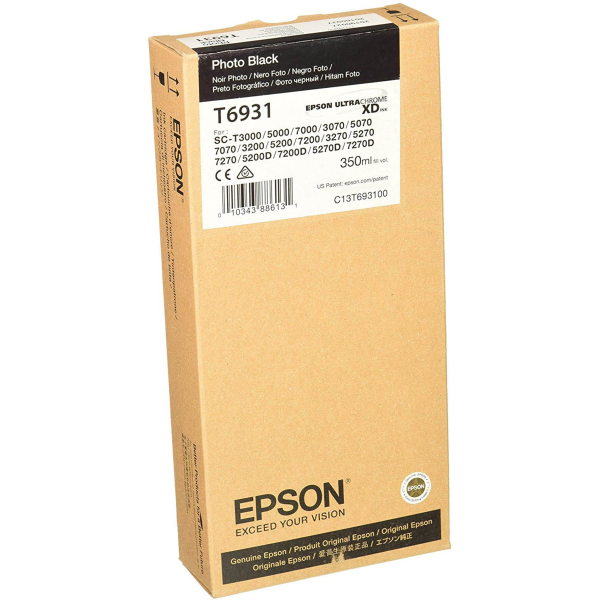 E-shop Cartridge Epson T6931, C13T693100 - originálny (Foto černá)