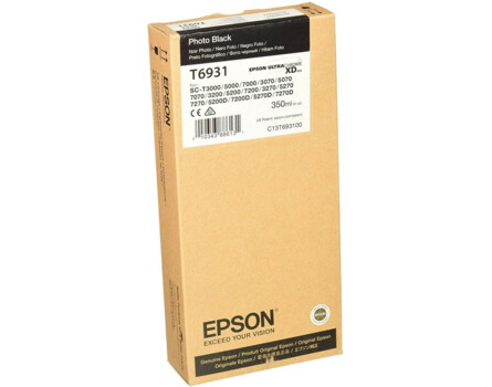 Cartridge Epson T6931, C13T693100 - originálny (Foto černá)