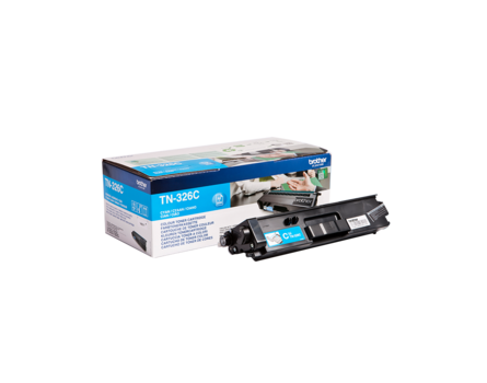 Toner Brother TN-326C, TN326C - originálny (Azúrový)