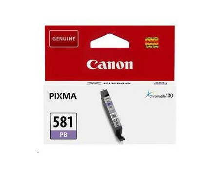 Cartridge Canon CLI-581 PB, CLI-581PB, 2107C001 - originálny (Foto modrá)
