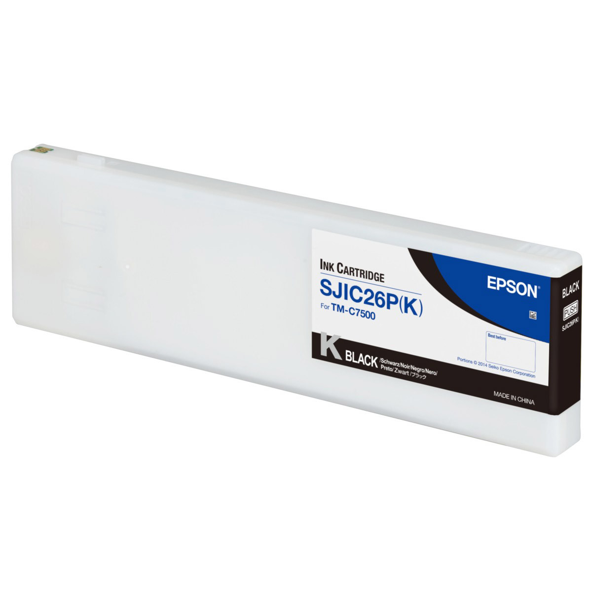 Cartridge Epson SJIC26P(K), C33S020618 - originálny (Čierna)