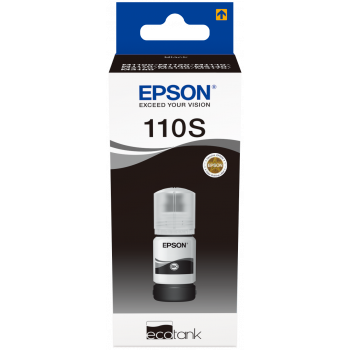 Epson 110S, C13T01L14A L, fľaša s atramentom - originálny (Čierna)