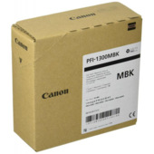 Cartridge Canon PFI-1300MBK, 0810C001 - originálny (Matná čierna)