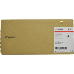 Cartridge Canon PFI-1700R, 0783C001 - originálny (Červená)