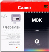 Zásobník Canon PFI-301MBK, 1485B001 (Matne čierny) - originálný