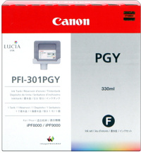 Zásobník Canon PFI-301PGY, 1496B001 (Foto šedivý) - originálný