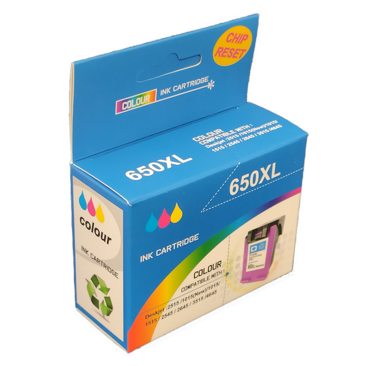 Tonery Náplně Cartridge HP 650 XXL, HP CZ102AE - kompatibilní (Farebná)