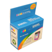 Cartridge HP 650 XXL, HP CZ102AE - kompatibilní (Farebná)