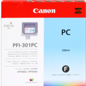 Zásobník Canon PFI-301PC, 1490B001 (Foto azúrová) - originálný
