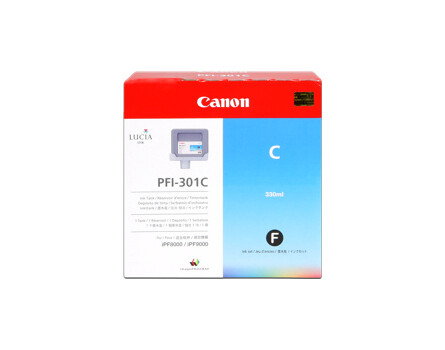 Zásobník Canon PFI-301C, 1487B001 (Azúrový) - originálný