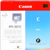 Zásobník Canon PFI-301C, 1487B001 (Azúrový) - originálný