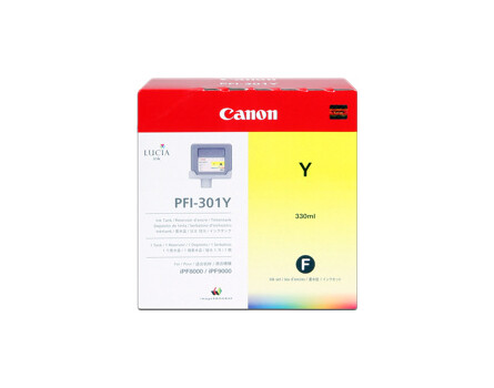 Zásobník Canon PFI-301Y, 1489B001 (Žltý) - originálný