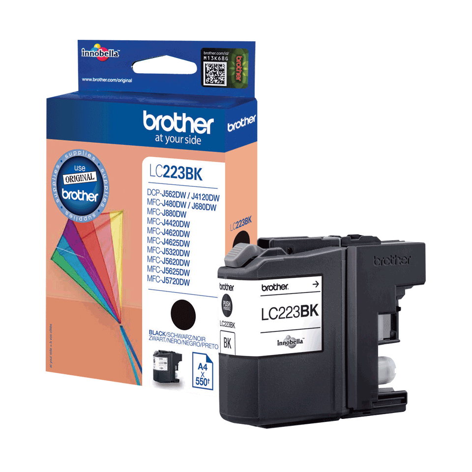 E-shop Cartridge Brother LC223BK, LC-223BK, LC223 - originálny (Čierna)