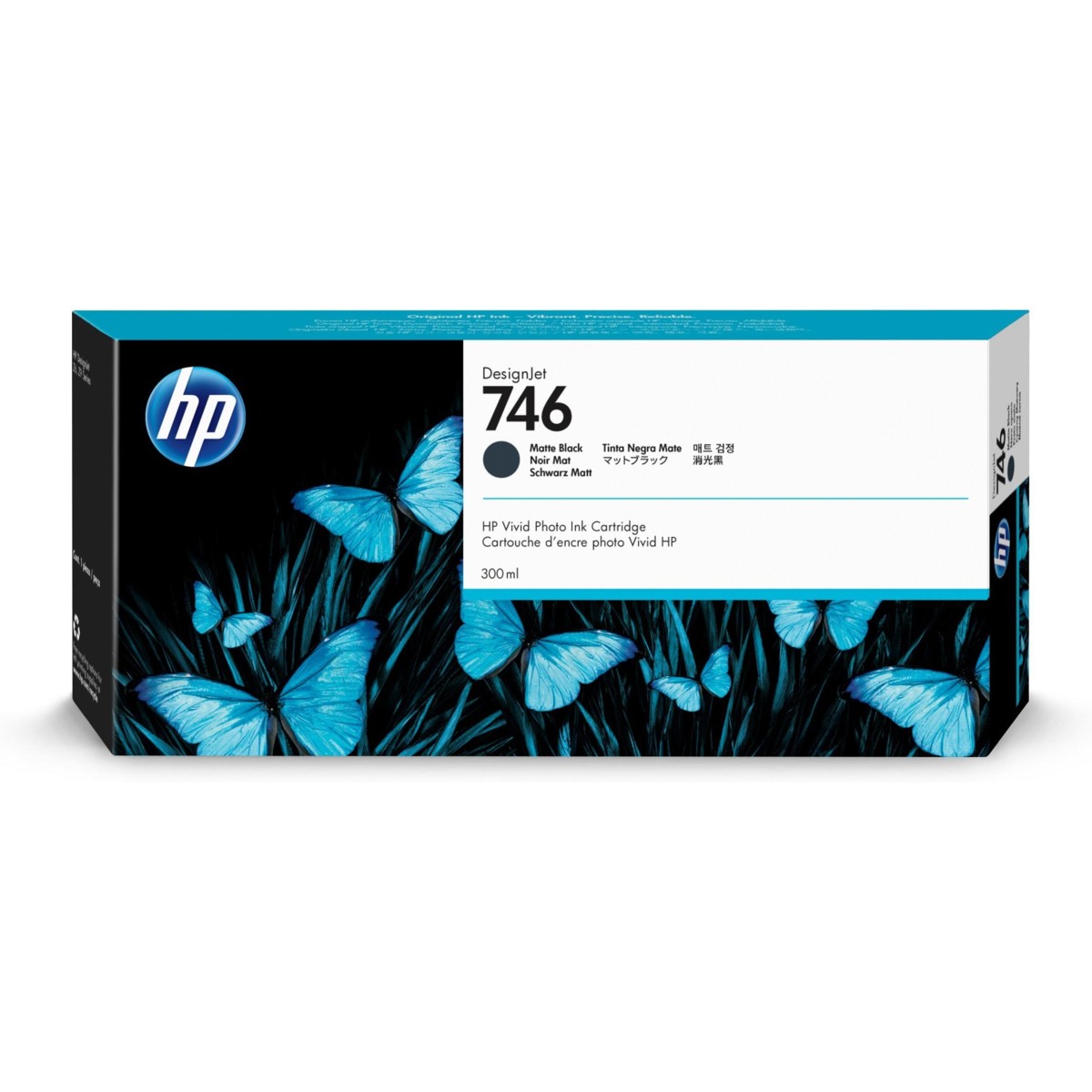 Cartridge HP 746, HP P2V83A - originálny (Matná čierna)