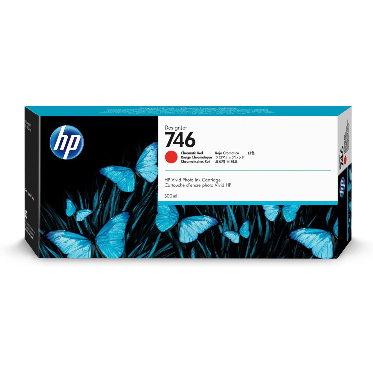 Cartridge HP 746, HP P2V81A - originálny (Chromatická červená)