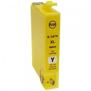 Tonery Náplně Cartridge Epson 34XL, C13T34744010 - kompatibilní (Žltá)