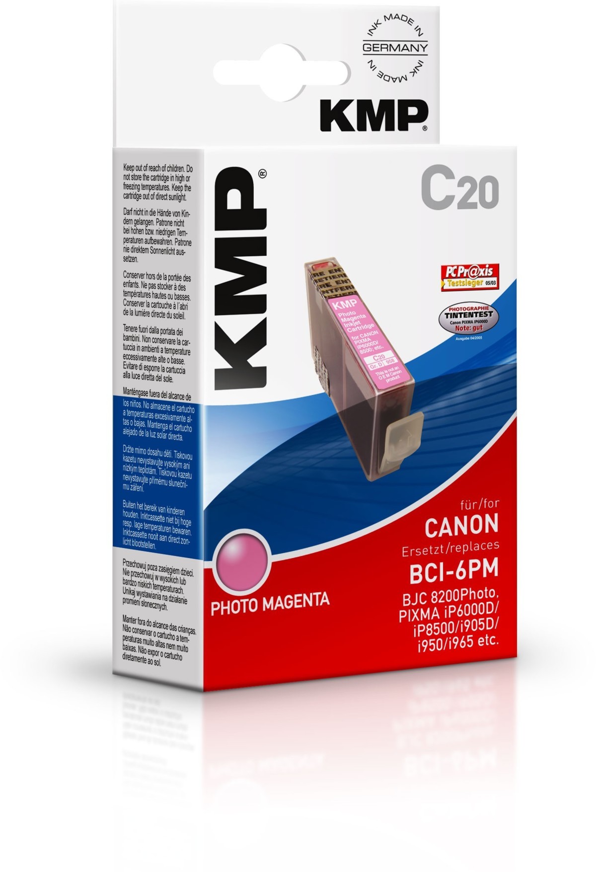 KMP  Canon BCI-6PM - kompatibilní