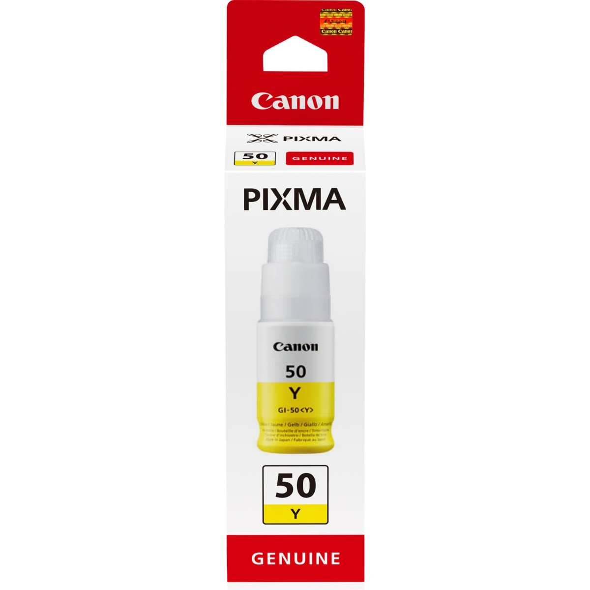 E-shop Canon GI-50Y, GI-50 Y, 3405C001, fľaša s atramentom - originálny (Žltá)