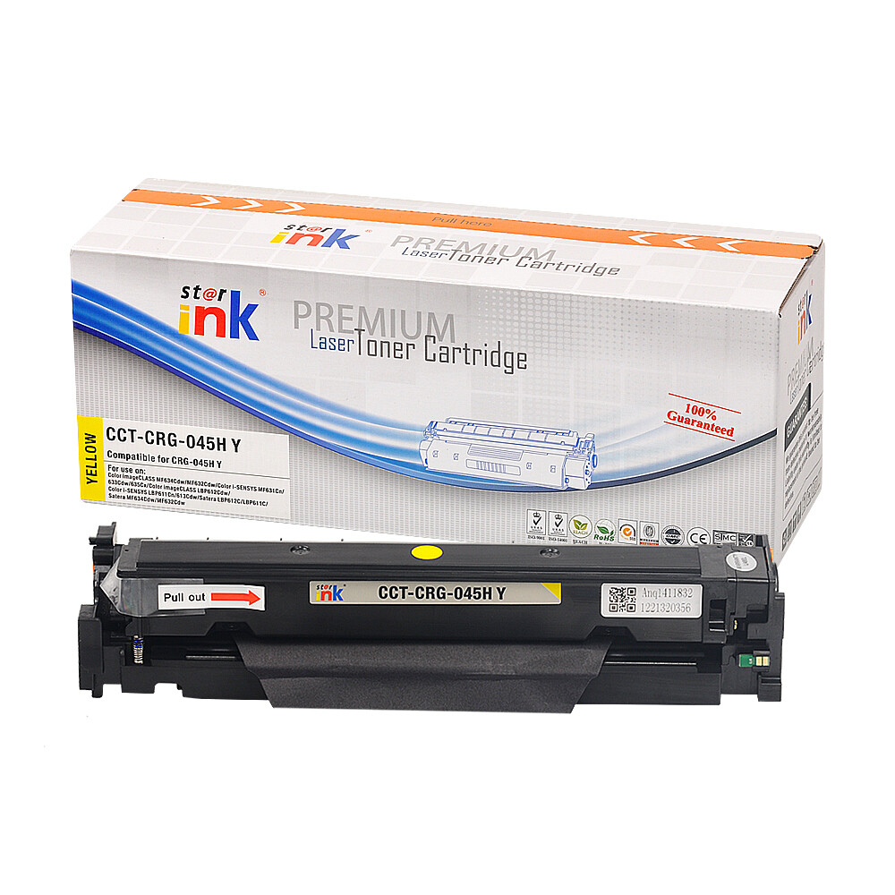 Starink kompatibilný toner Canon CRG-045HY (Žltý)