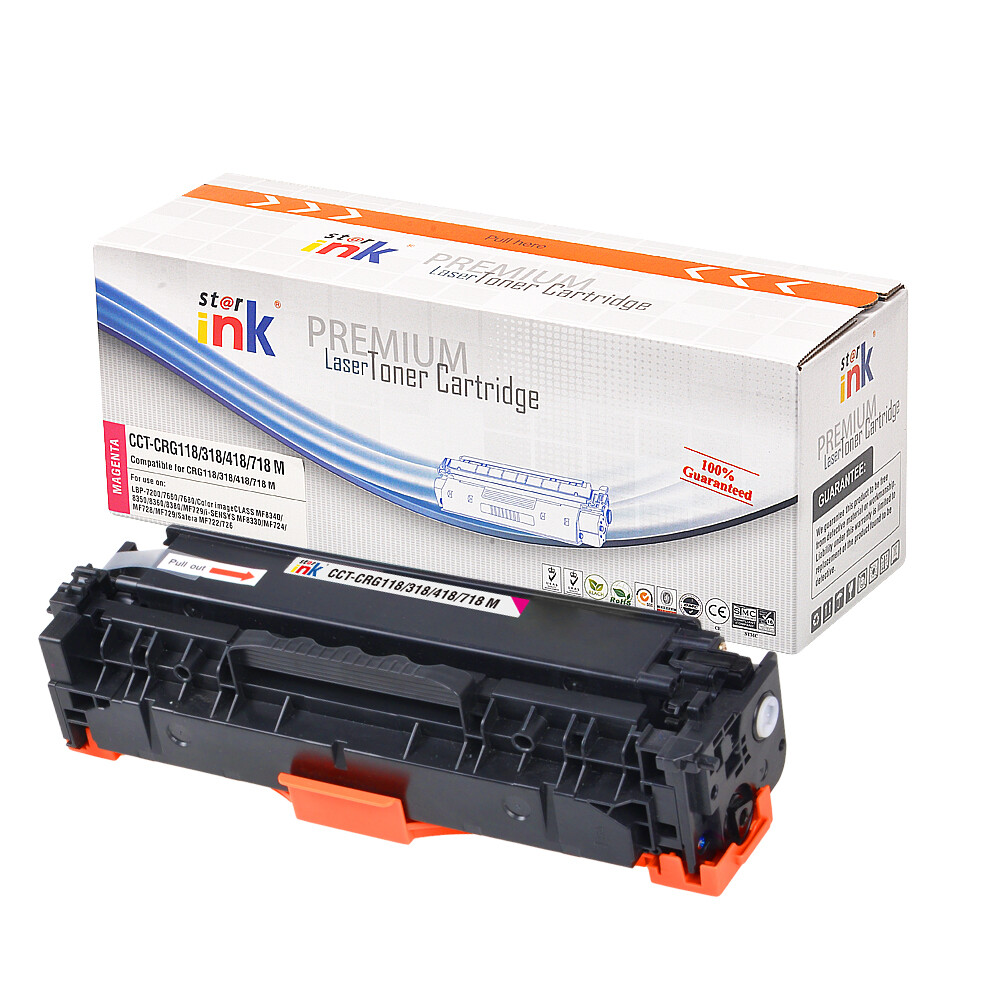 Starink kompatibilný toner Canon CRG-718M (Purpurový)